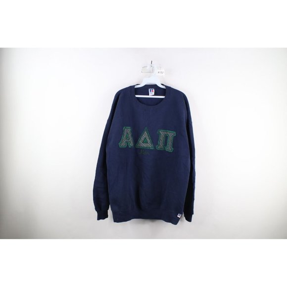 Vtg 90s Russell Athletic Womens 2XL Alpha Delta Pi ADPi Sorority Mom Sweatshirt - Picture 1 of 10